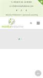 Mobile Screenshot of monikafinkbeiner.com